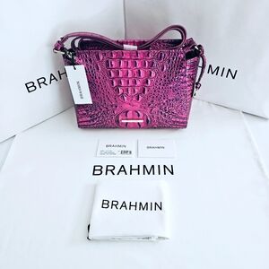 NWT Brahmin VOLTAGE VIOLET HILlARY